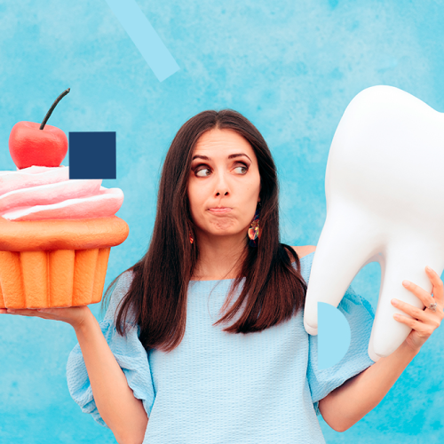 Reduce el consumo de azcar, Cuida tus Dientes!